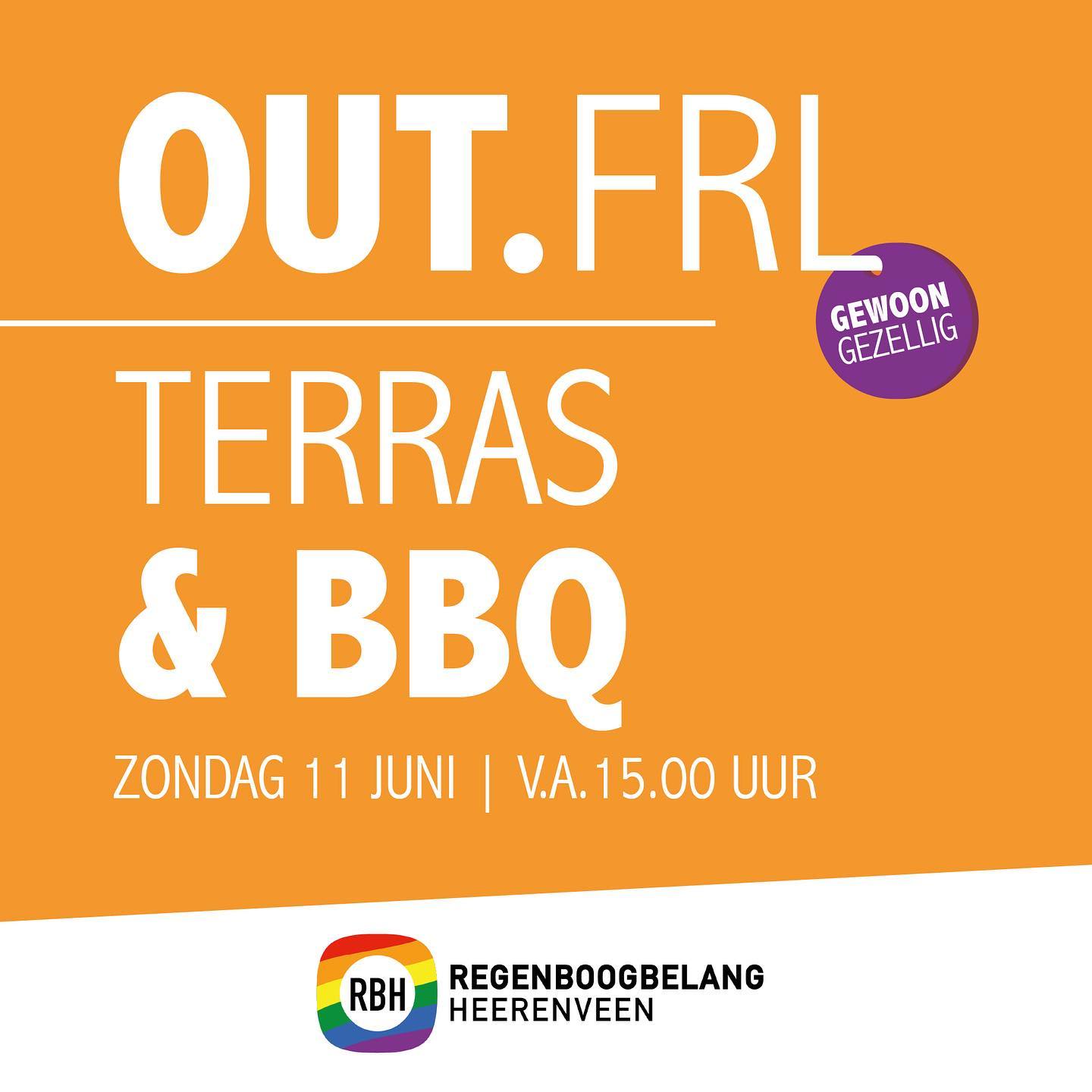 Zondag 11 juni is weer de jaarlijkse OUT.frl BBQ! ☀️😎
Kom jij ook naar de gezellig ontmoetingsmiddag met een lekkere BBQ?
Zondagmiddag vanaf 15.00 uur (start BBQ 16.00 uur), locatie Lekkerzzz Heerenveen.
Aanmelden kan t/m 7 juni via info@rbh.frl.
Kosten zijn 17,50 p.p. (te betalen aan Lekkerzzz op 11 juni).