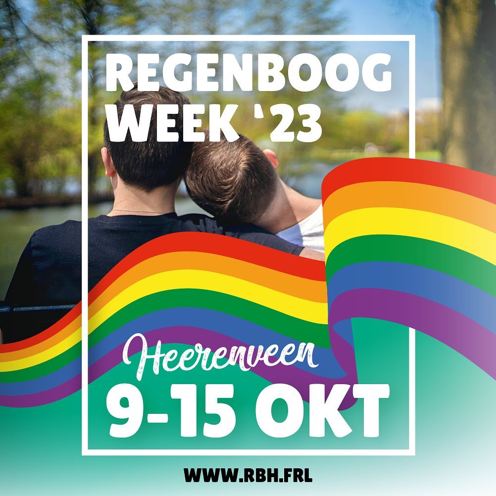 𝗦𝗔𝗩𝗘 𝗧𝗛𝗘 𝗗𝗔𝗧𝗘: Van 9 t/m 15 oktober is weer de Regenboogweek in Heerenveen. Het thema van dit jaar is 𝙇𝙚𝙚𝙛 𝙟𝙚 𝙠𝙡𝙚𝙪𝙧! Regenboogbelang Heerenveen (RBH) nodigt iedereen uit om deel te nemen aan de diverse kleurrijke activiteiten tijdens de week.
Kijk voor meer informatie en het complete programma op: www.rbh.frl/regenboogweek.
#RBH #Regenboogweek #Heerenveen #Leefjekleur #regenbooggemeente #regenboogbelang #lhbti #lgbt #regenboogvlag #pride #rainbow #jezelfzijn #veiligheid #samenleven #friesland #fryslan @gem_heerenveen